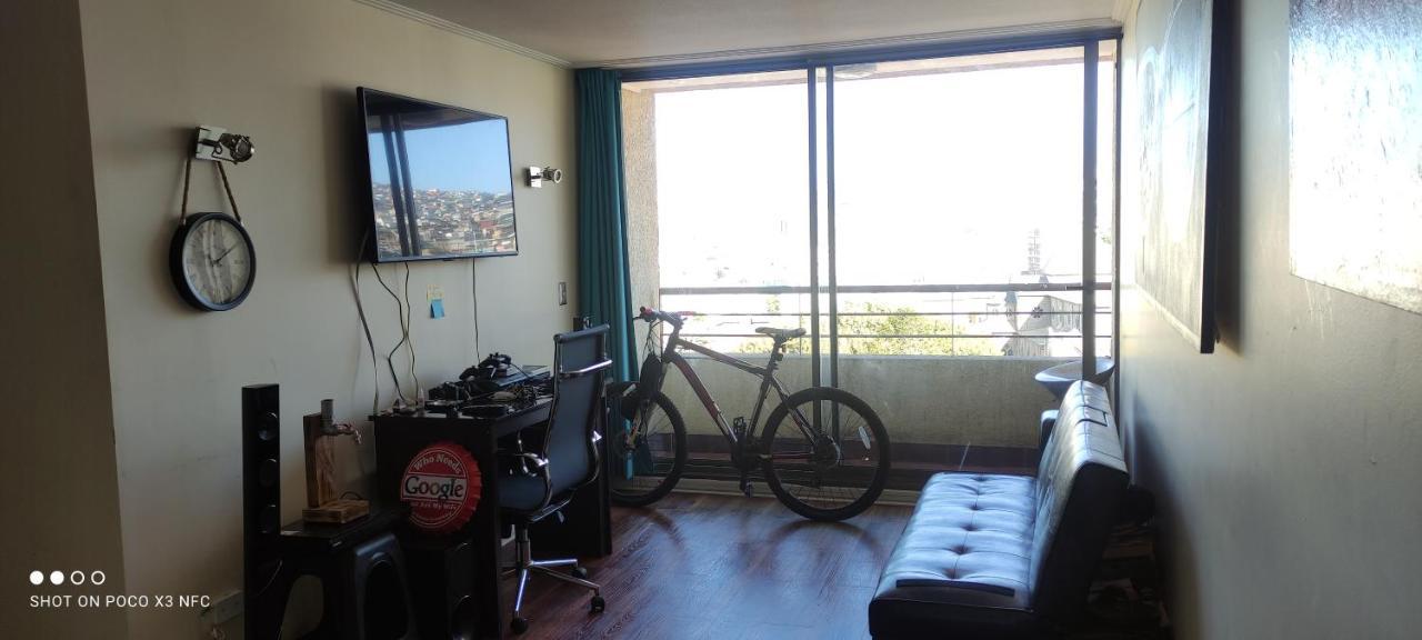 Habitacion Privada Valparaiso Depto Compartido Luaran gambar